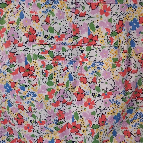 Gap - Gap for Good Multicolor Floral 5" Cotton Blend Shorts in Size 14 - Picture 10 of 16